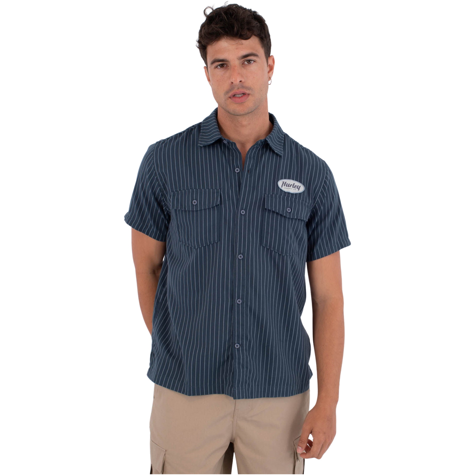 2026 Hurley Da Uomo Camicia Diesel HSP26MMVS08547431 - Destroyer